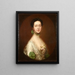 Mme William Monck - Thomas Gainsborough — ingelijst kunstwerk aan de muur