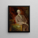 Portret van James Christie - Thomas Gainsborough — ingelijst kunstwerk aan de muur