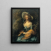 Portret van Mevrouw Evans - Thomas Gainsborough — ingelijst kunstwerk aan de muur
