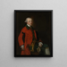 Portret van Robert Sutton 1710-1776 van Scotton Nottinghamshire - Thomas Gainsborough — ingelijst kunstwerk aan de muur