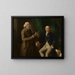portret van William Anne Hollis, 4e graaf van Essex, met een schaal aan Thomas Clutterbuck van Watford - Thomas Gainsborough — ingelijst kunstwerk aan de muur