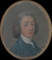 Portret van een jonge man met poederige haren - Thomas Gainsborough — weergave van het kunstwerk