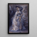 Studie van een dame - Thomas Gainsborough — ingelijst kunstwerk aan de muur