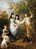 De kinderen van Marsham - Thomas Gainsborough — weergave van het kunstwerk