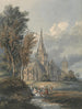 Kathedraal van Glasgow - Thomas Girtin — weergave van het kunstwerk