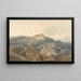 Rocca di Papa met de Monte Cavo - Thomas Girtin — ingelijst kunstwerk aan de muur