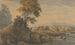 romantisch landschap - Thomas Girtin — weergave van het kunstwerk