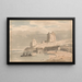 Ruïnes aan de kust - Thomas Girtin — ingelijst kunstwerk aan de muur