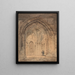 Cathédrale Saint-Albans, Hertfordshire - Thomas Girtin — ingelijst kunstwerk aan de muur