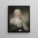 Vrouw onbekend - Thomas Hargreaves — ingelijst kunstwerk aan de muur
