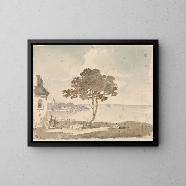 East Cowes, Isle of Wight - Thomas Hastings — ingelijst kunstwerk aan de muur