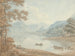 van een schilderij met uitzicht op Derwent Water in de richting van Borrowdale, Cumberland - Thomas Hearne — weergave van het kunstwerk