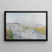 Ringstraße with Parliament and Burgtheater - Thomas Leitner — framed artwork on a wall