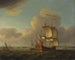 Navigatie in de Thamesmonding - Thomas Mellish — weergave van het kunstwerk