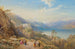 Het klooster van Madonna del Sasso, Lago Maggiore, Italië - Thomas Miles Richardson — weergave van het kunstwerk