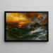 Een berg magneten De duizend en één nachten - Thomas Moran — ingelijst kunstwerk aan de muur