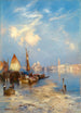 Vue de Venise - Thomas Moran — weergave van het kunstwerk