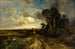 Ramener le bétail, côte de Floride - Thomas Moran — weergave van het kunstwerk