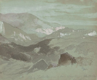 Thomas Moran - Cliffs of Ecclesbourne Near Hastings.webp