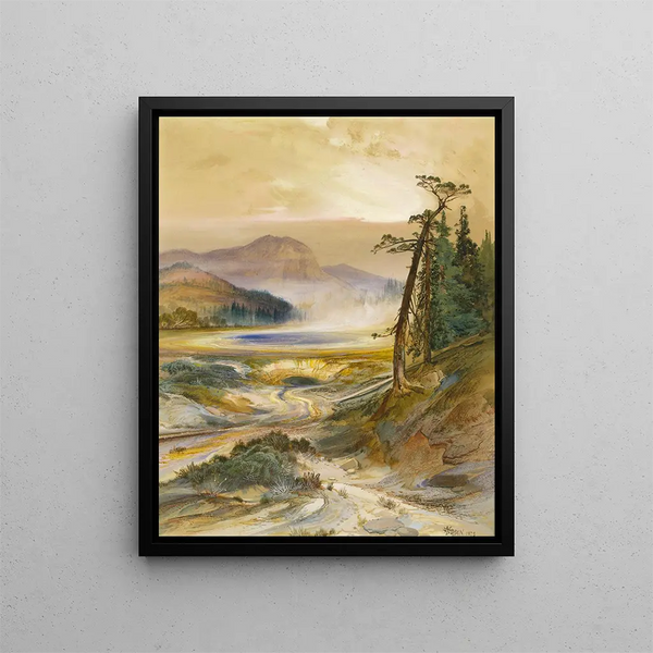 Thomas Moran - Excelsior Geyser Yellowstone Park.webp