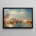 Venetië glorieus - Thomas Moran — ingelijst kunstwerk aan de muur