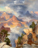 Groot Kloof en Colorado Rivier - Thomas Moran — weergave van het kunstwerk