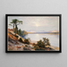 Hoofd van de Yellowstone-rivier - Thomas Moran — ingelijst kunstwerk aan de muur