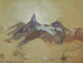 Pic Index, Clarks Fork, Wyoming - Thomas Moran — weergave van het kunstwerk