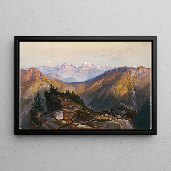 Thomas Moran - Lower Yellowstone Range.webp