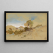 in de buurt van San Francisco, Mexico - Thomas Moran — ingelijst kunstwerk aan de muur