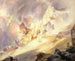 Arc-en-ciel boven de Grand Canyon van Yellowstone - Thomas Moran — weergave van het kunstwerk