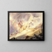 Arc-en-ciel boven de Grand Canyon van Yellowstone - Thomas Moran — ingelijst kunstwerk aan de muur