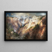 Le Grand Canyon de Yellowstone - Thomas Moran — ingelijst kunstwerk aan de muur