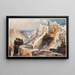 Le Grand Canyon Yellowstone - Thomas Moran — ingelijst kunstwerk aan de muur