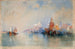 La lagune kijkend naar Santa Maria della Salute - Thomas Moran — weergave van het kunstwerk