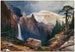 van de Watervallen van de Tour en de Zwavelberg, Yellowstone - Thomas Moran — weergave van het kunstwerk