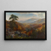 Vallée de la Catawissa en automne - Thomas Moran — ingelijst kunstwerk aan de muur