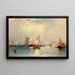 Venetië Grand Canal - Thomas Moran — ingelijst kunstwerk aan de muur