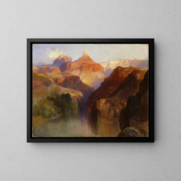 Pic Zoroastre, Grand Canyon, Arizona - Thomas Moran — ingelijst kunstwerk aan de muur