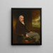 Portret van een heer - Thomas Phillips — ingelijst kunstwerk aan de muur