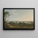 Lough Erne vanaf Knock Ninney met Bellisle op de achtergrond, Fermanagh County, Ierland - Thomas Roberts — ingelijst kunstwerk aan de muur