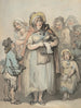 Les chanteurs de ballades - Thomas Rowlandson — artwork view