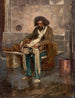 L'Aveugle van Parijs - Thomas Satterwhite Noble — weergave van het kunstwerk