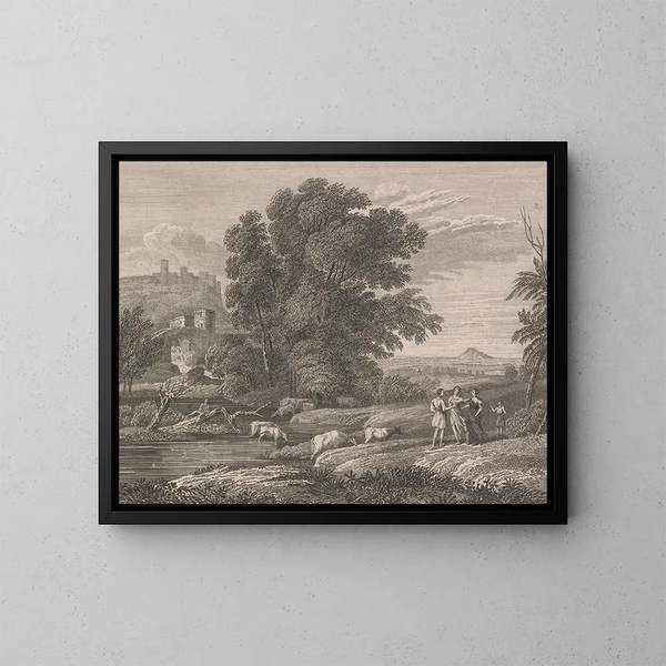 Claude - Thomas Shotter Boys — ingelijst kunstwerk aan de muur