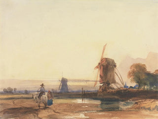 Thomas Shotter Boys - Landscape with Windmills.webp