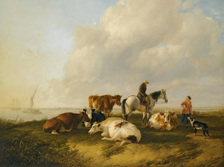 Thomas Sidney Cooper - Inquiring For The Tilbury Ferry.webp