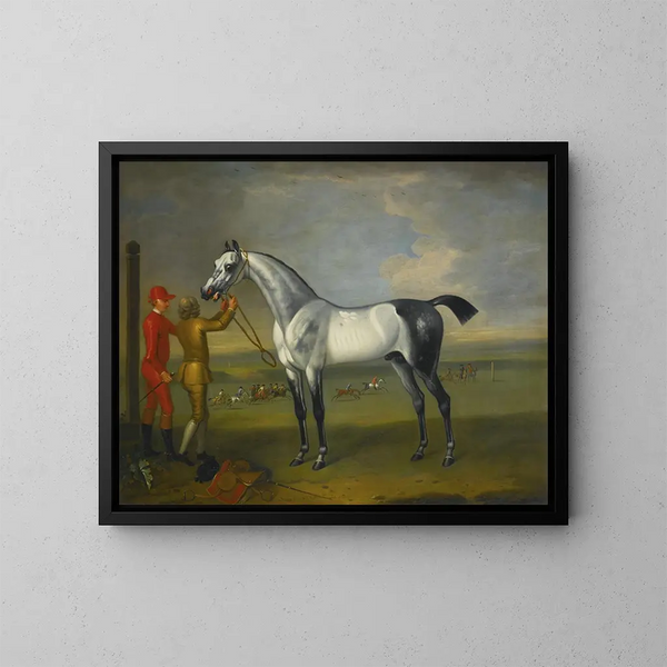 van het zilverwerk behorend bij de hertog van Bolton - Thomas Spencer — ingelijst kunstwerk aan de muur