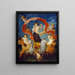 Amphitrite - Thomas Stothard — framed artwork on a wall