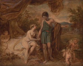 Thomas Stothard - An Unfinished Study of Venus and Adonis.webp