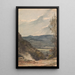 Fort Putnam depuis l'autre côté de la rivière - Thomas Sully — ingelijst kunstwerk aan de muur